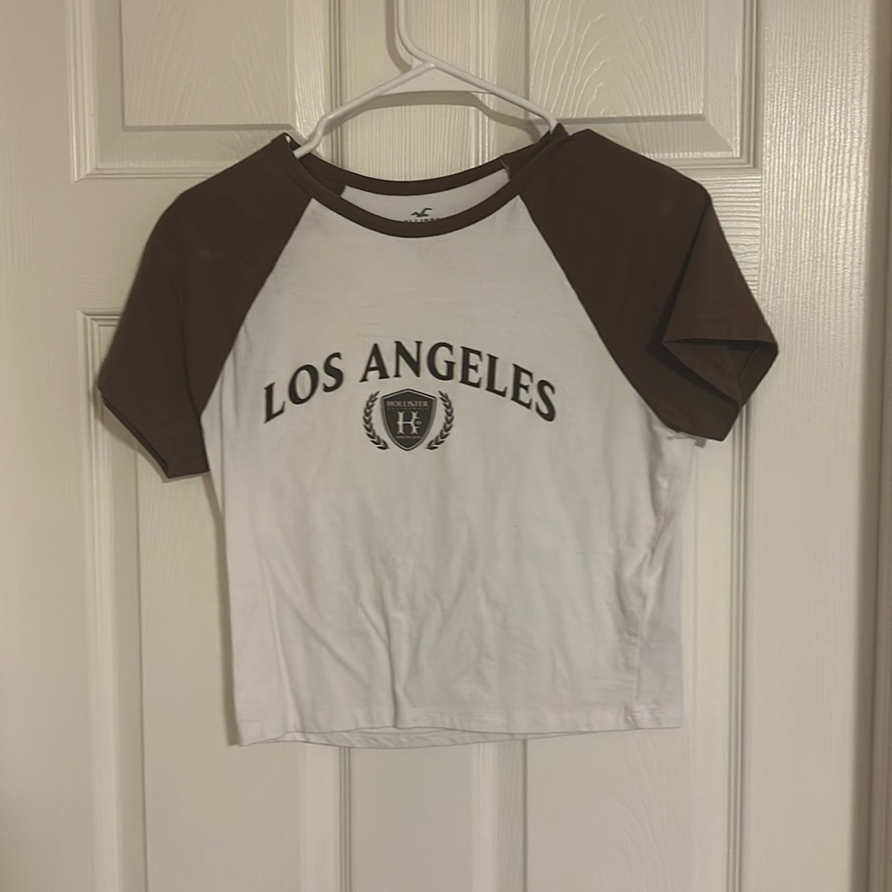 Cropped shirt from Hollister.